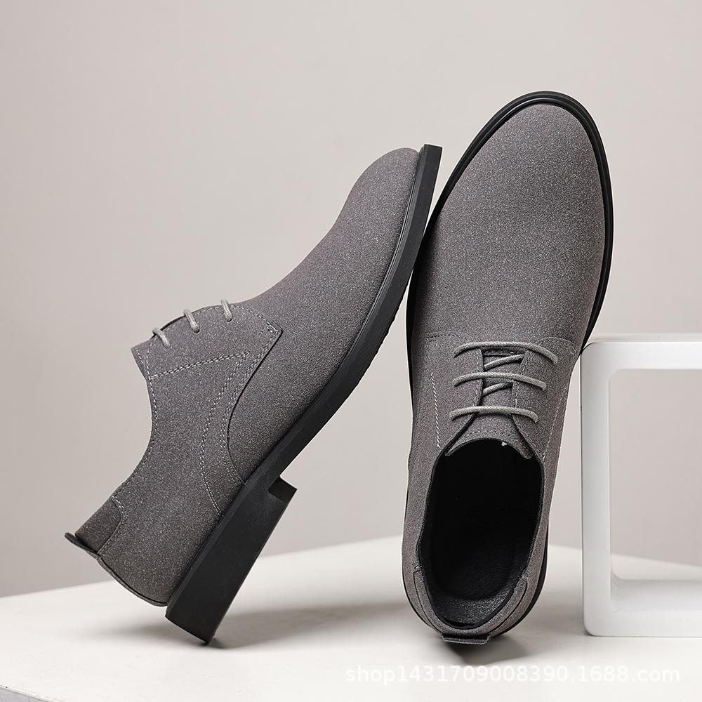 Strictly selected men's breathable soft-soled soft leather British men's casual shoes