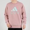 adidas Sports Crew Neck Long Sleeve Sweatshirt Men Tops Pink GM4447