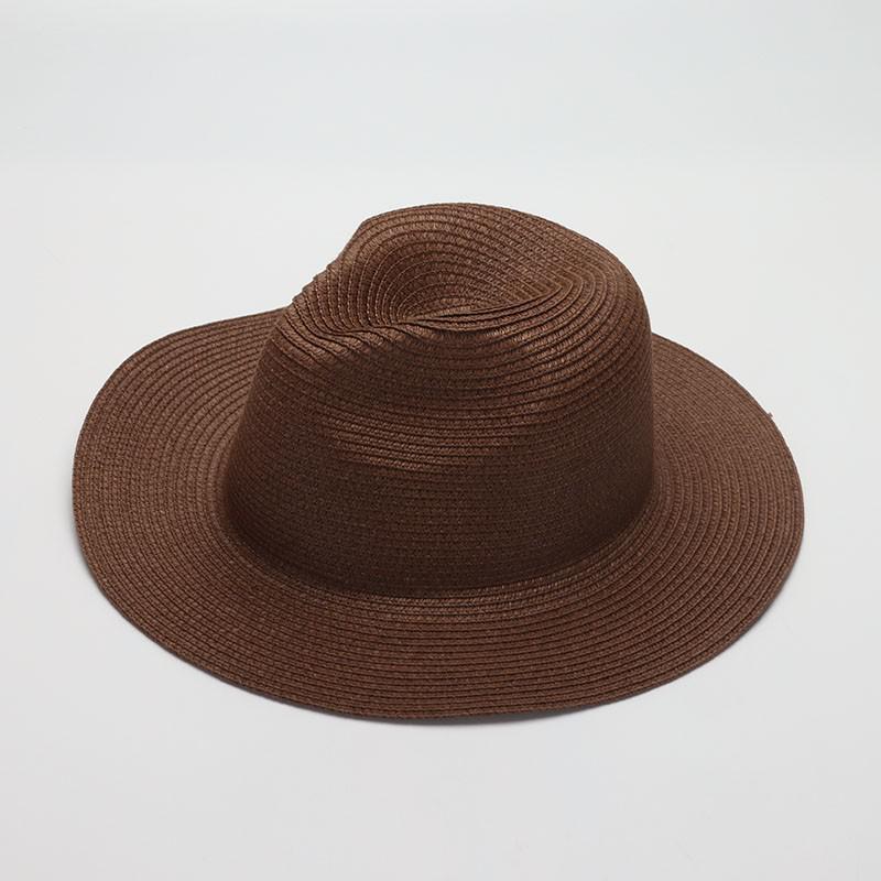 Hat Women Summer Beach Ladies Casual Panama Hat Men Jazz Cap Fashion Sun Hats Female Wide Brim Outdoors Gorro Chapeu Floppy