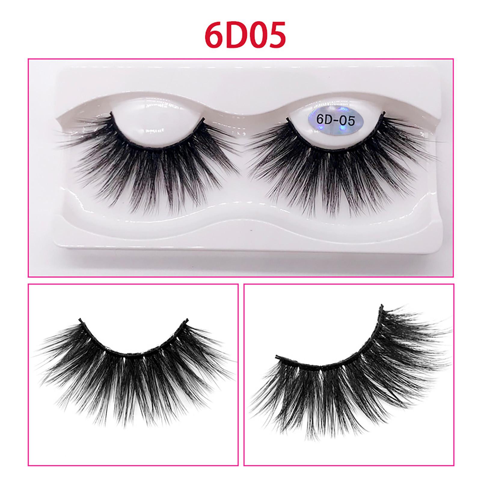 

25MMFalse ресницы натуральные многослойные химические волокна накладные ресницы ресницы чёрный