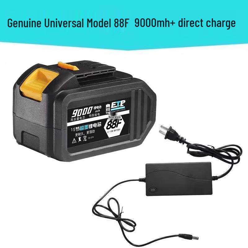 Dayi 48V/88V/128V Electric Wrench with Lithium Battery - Includes Angle Grinder, Impact Wrench, Chainsaw, Rechargeable Battery