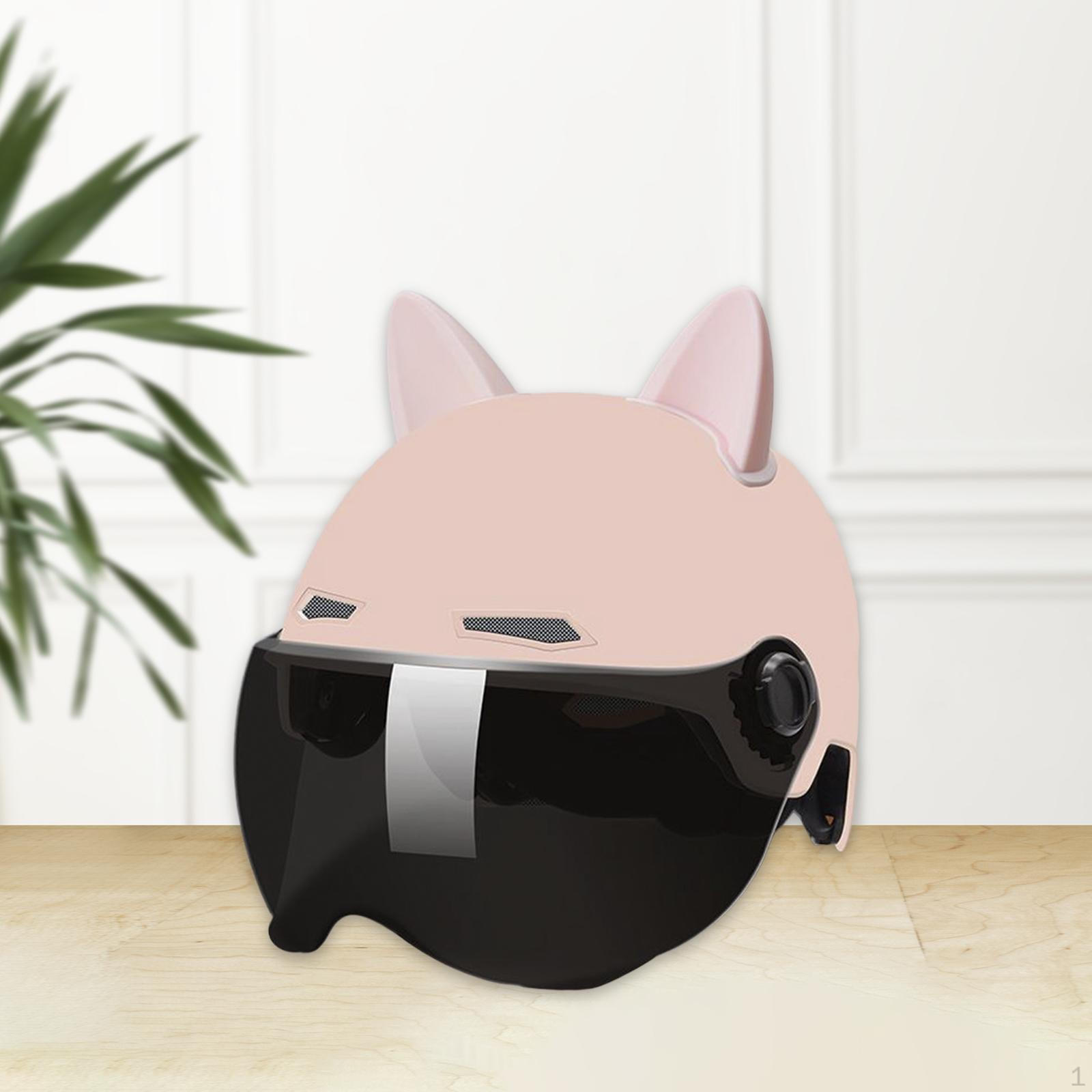 

Мотоциклетный шлем со съемным солнцезащитным козырьком для мужчин и женщин для верховой езды розовый