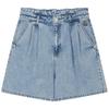 Teenie Weenie Women's High-Waist A-Line Denim Shorts