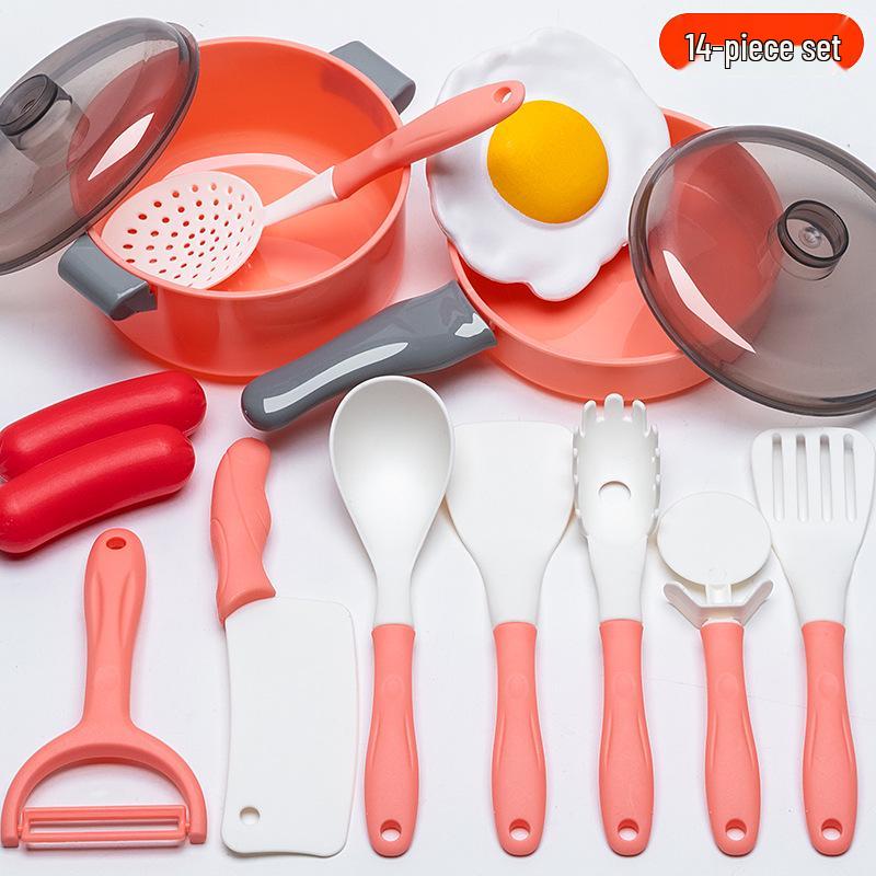 

Kids Play Kitchen Set: Induction Cooker & Cookware for Boys & Girls Aged 2-3 - Pretend Cooking & Stir-Frying Toys