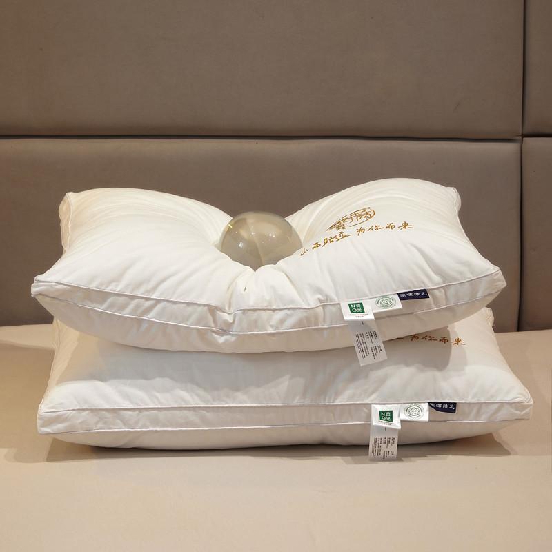 Pillow Pillow Cotton Pillow Core B&B and Home Pillow Pillow for Student High and Low Fiber Pillow