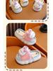 Kids' Princess Linen Slippers: Non-Slip, Thick-Sole, for Spring & Autumn.