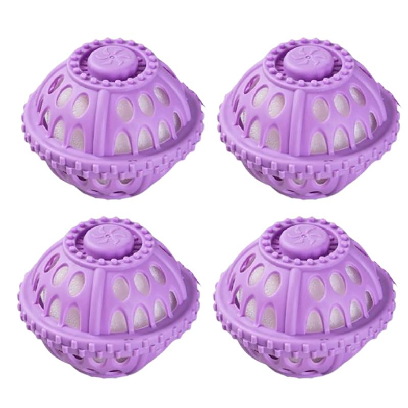 4Pcs Pet Hair Remover For Laundry, Reusable Dog Hair Remover For Laundry, Washing Machine Hair Catcher, Removes Pet Fur