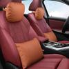 Car Neck Pillow For Hongqi HS7 HS5 H7 H9 E-HS3 H5 HS3 L9 HQ9 E115 EH7 Headrest Lumbar Support Seat S Class Soft Neck Pillow