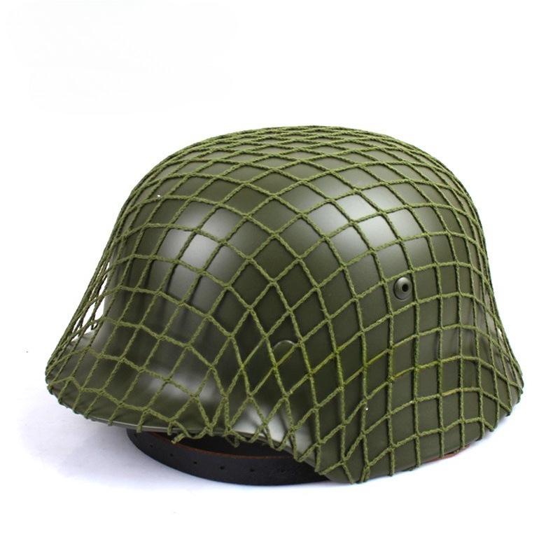 Grenzüberschreitendes taktisches Helm-Tarnnetz für M1 M35 M88 in Grün/Schwarz
