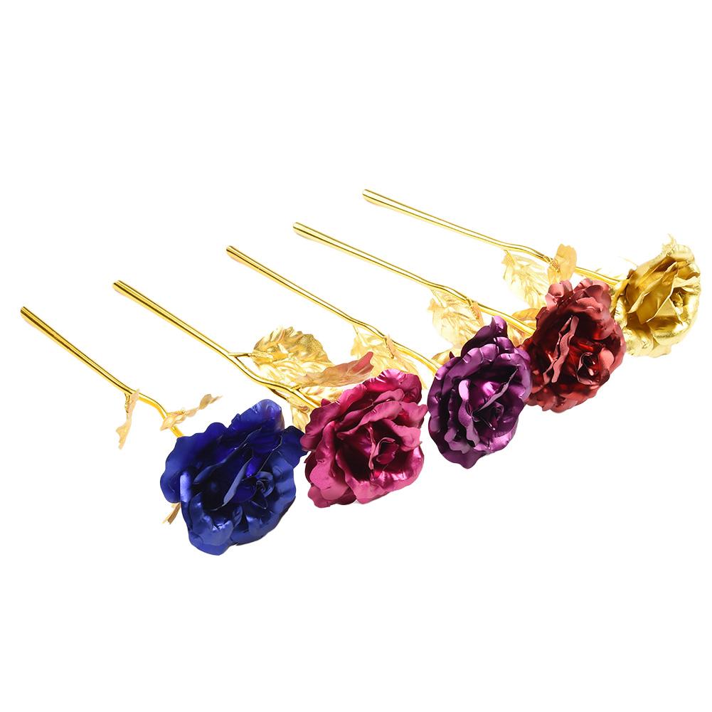 Sztuczna róża 25X8X8cm Sztuczna róża foliowa na walentynki