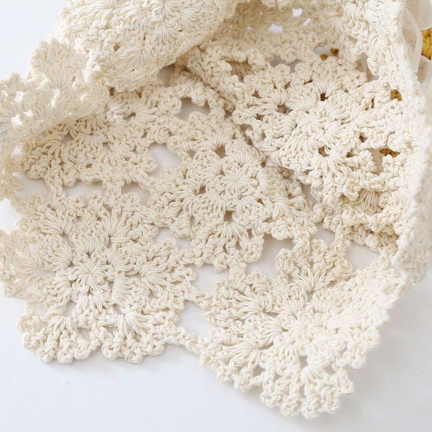 Women's Spring Summer Korean Style Thin Hollow Pearl Petal Handmade Knit Hat Elegant Wool Cap Sweet Head Wrap Hat