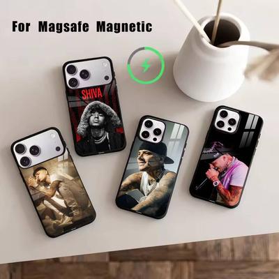 Etui Na Telefon Singer Shiva Rapper Dla iPhone17,16,15,14,13,12,11 Plus,Pro Magnetyczne Dla Magsafe Ładowanie Bezprzewodowe