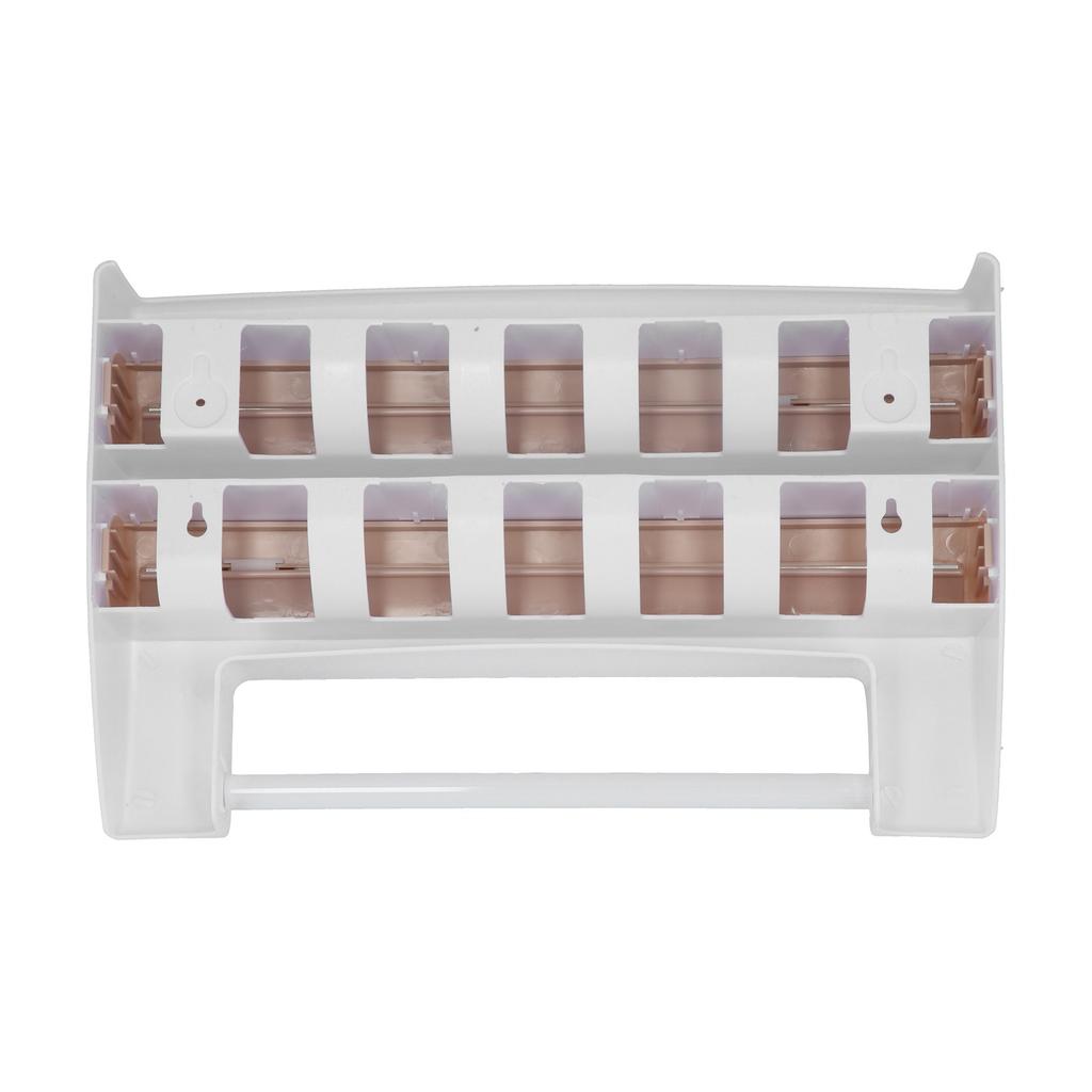 Plastic Wrap Storage Rack Cling Film Dispenser Cutter Paper Towel Holder Kitchen Supplies