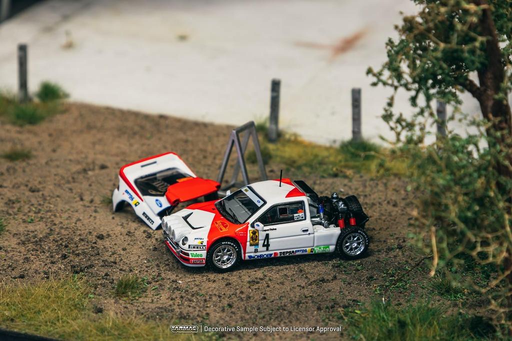 Speedmaster Japan TARMACWORKS Scale Model Ford RS200 Rallye Catalunya 1986 Antonio Finished 1/64 Kit Zanini/Josep Autet, Model, T64P-001-86RC04