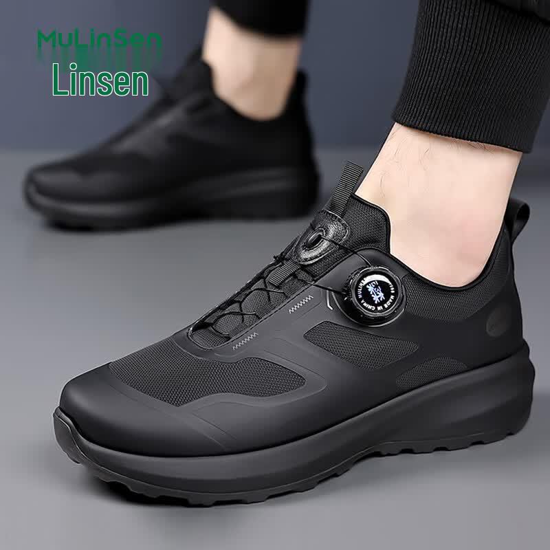 MULINSEN Men s Mesh Hiking Shoes with Rotary Buckle 40