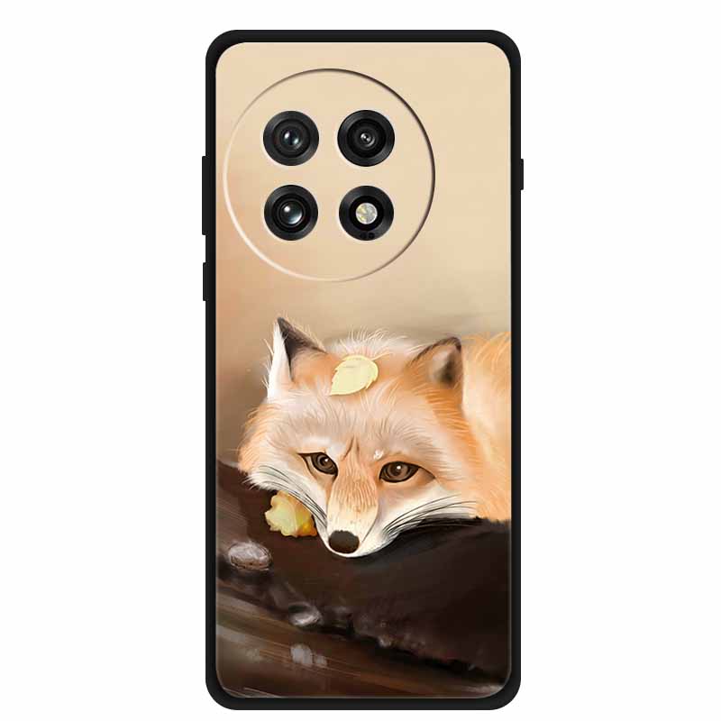 For OnePlus 13R 5G Case Cute Animal Printing Silicone Soft Bumper Covers for Oneplus 13R 1+13 R TPU Coques Phone Cases Back Capa