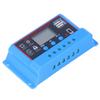 Solar Panel Charge Controller LCD Display PWM Photovoltaic Charging Regulator 12V 24V30A