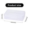 Clear Hard Pencil Case High Capacity Pen Case Colored Pencil Organizers Box for Sketch Pencil Art Marker Watercolor Pen