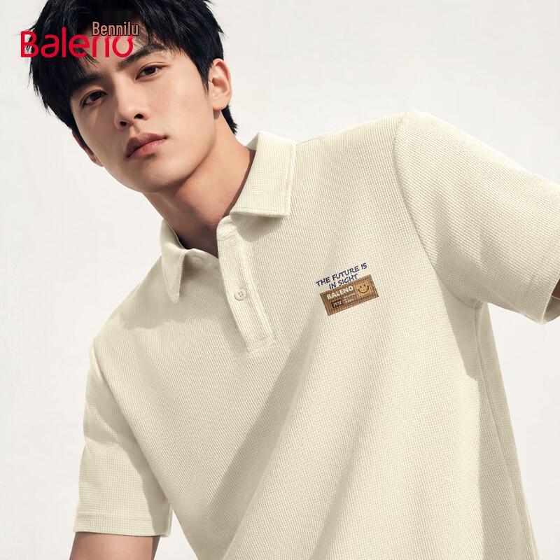 Baleno Men s Waffle Knit Polo Shirt 2XL