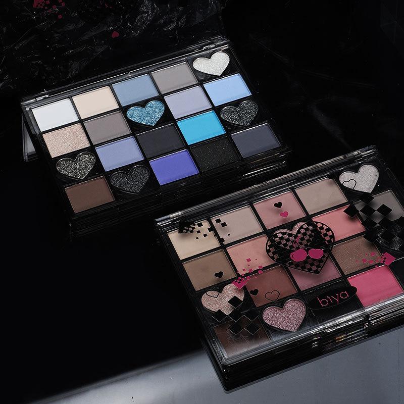 Dvacetibarevná paleta očních stínů, špičkové perleťové matné dívky mohou sladit oční stíny a make-up, jak chtějí