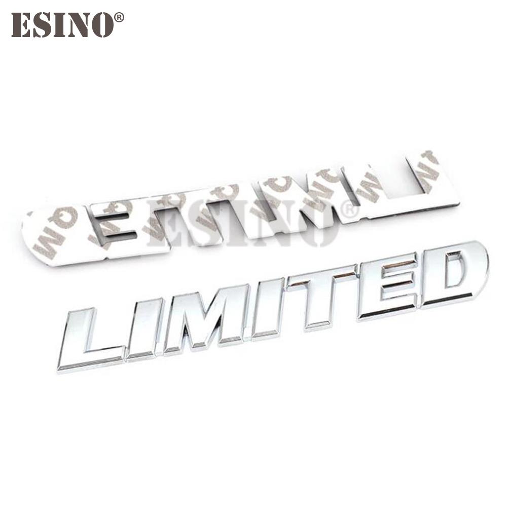 Neues Auto Styling 3D Metall Chrom Zinklegierung Emblem Abzeichen Limitierte Edition Kofferraum Karosserie Aufkleber Decal Kotflügel Emblem Auto Zubehör