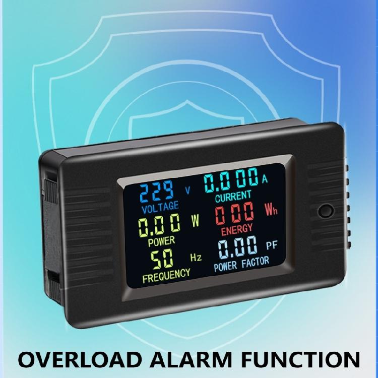 Wattmeter Power Meter Voltmeter AC110/220V Voltage 100A Current Power Analyzers LED Electricity Meter Detectors