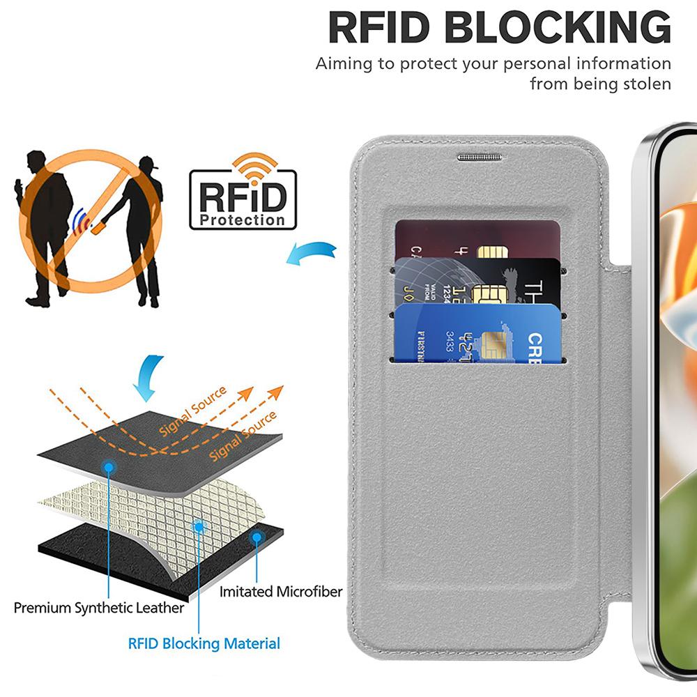 For Google Pixel 9 Magnetic Case Rhombus PU Leather Phone Cover