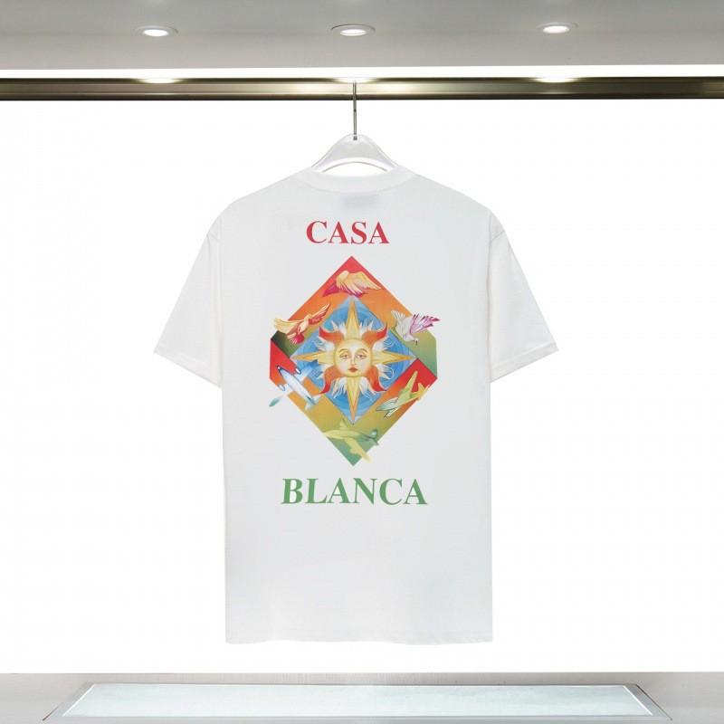 Unisex Cotton T-Shirt With Digital Print Letter Loose Fit Casual Wear