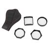 Billiard Chalk Holder Magnetic Hexagonal Octagonal Round Square Aluminum Single Section Pool Cue