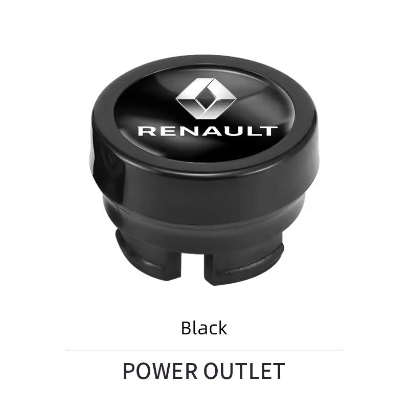 For Renault 2026 New Hub Caps For Renault Megane 2 3 4 Twingo Clio Talisman Captur Trafic Kwid Scenic 2  Car Cigarette Lighter C