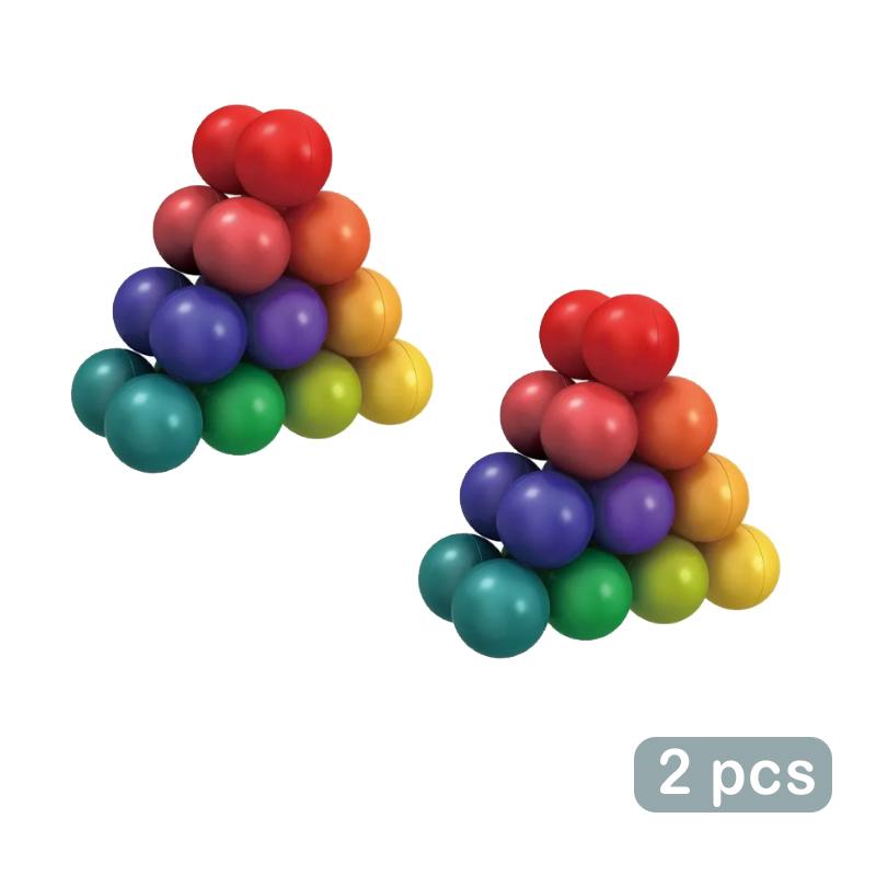 Puzzel en Stressverlichtende Magische Bal, 3D Roterende Educatieve Bal, Verlicht Stress en Angst, Creatieve Leeractiviteit