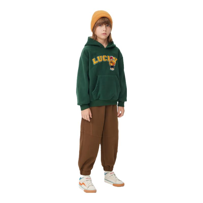 

MQD Boys Designer Hooded Sweatshirt with Fun Embroidery 120