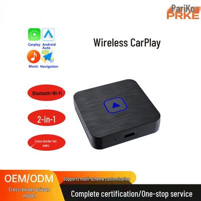 2025 Cross-Border 2-in-1 Wireless CarPlay & Android Auto Adapter