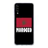 Morocco Flag Fotballtelefonveske til Samsung Galaxy A52 A50 A70 A10 A30 A40 A20S A20E A02S A12 A22 A72 A32 5G A04s Klart deksel