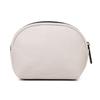 2026 Air Cotton Mesh Cosmetic Wash Bag Fabric Small Storage Bag Small Portable Semicircular Clutch Bag