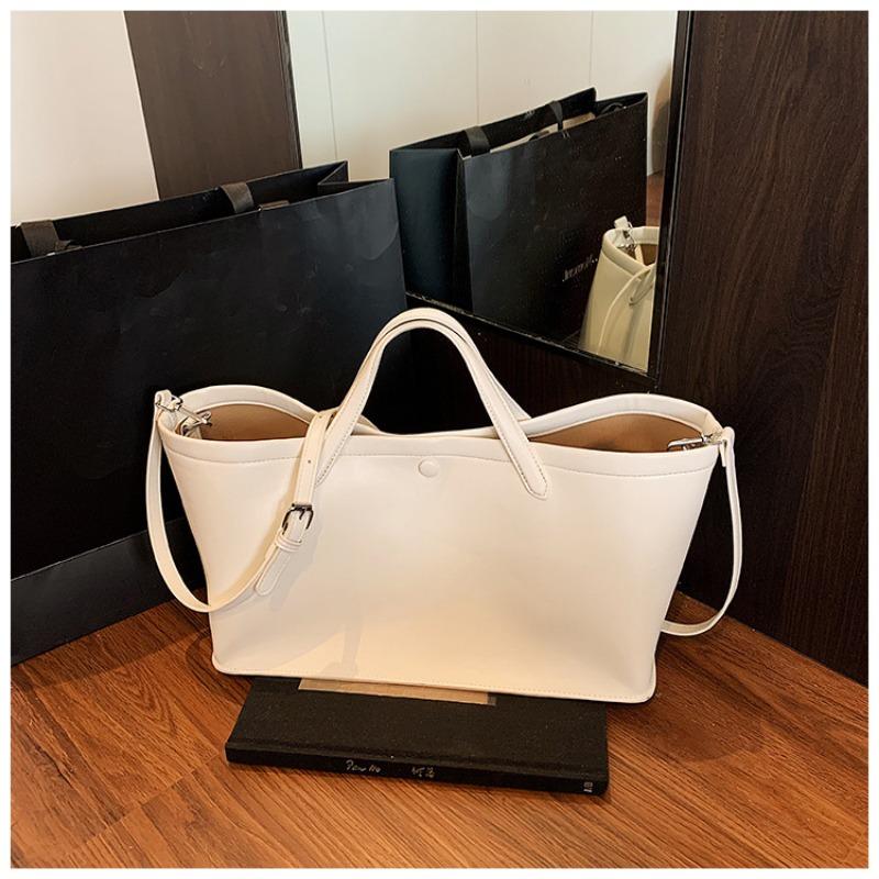 

Новая высококлассная сумка-тоут, модный и простой стиль, вместительная сумка-мессенджер через плечо для работы, сумка для женщин белый