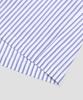 AGOD Crop Half Stripe Shirt [Navy]