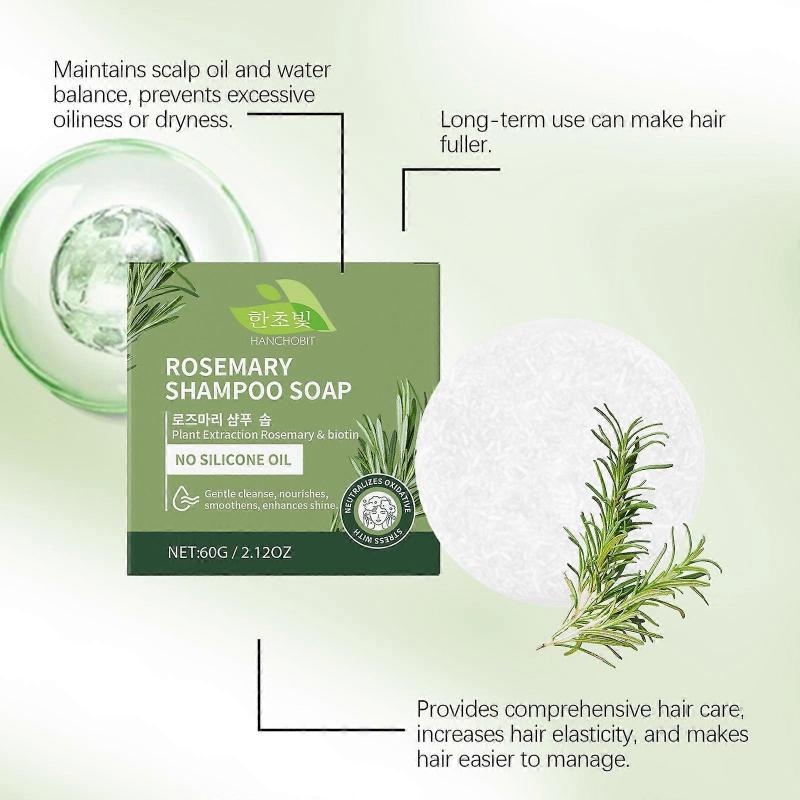 Rosmarinshampoo Sanfte Reinigung der Kopfhaut Täglich Tiefenpflegende Haarpflege und Beruhigung