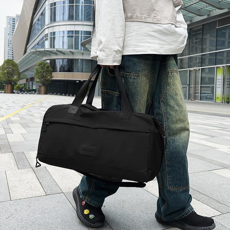 Sports and Leisure Fitness Bag Outdoor Wet and Dry Separation Yoga Bag Simple Large Capacity Hand-held Trolley Travel Bag
