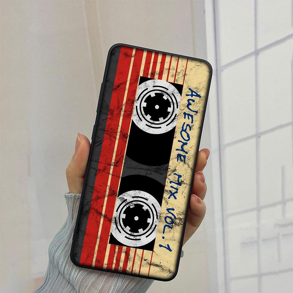 Cassette Tape Soft Phone Cover for Xiaomi Redmi Note 13 13C A3 A3X Mi POCO F6 F5 Pro C65 C55 C50 C51 Silicone Case