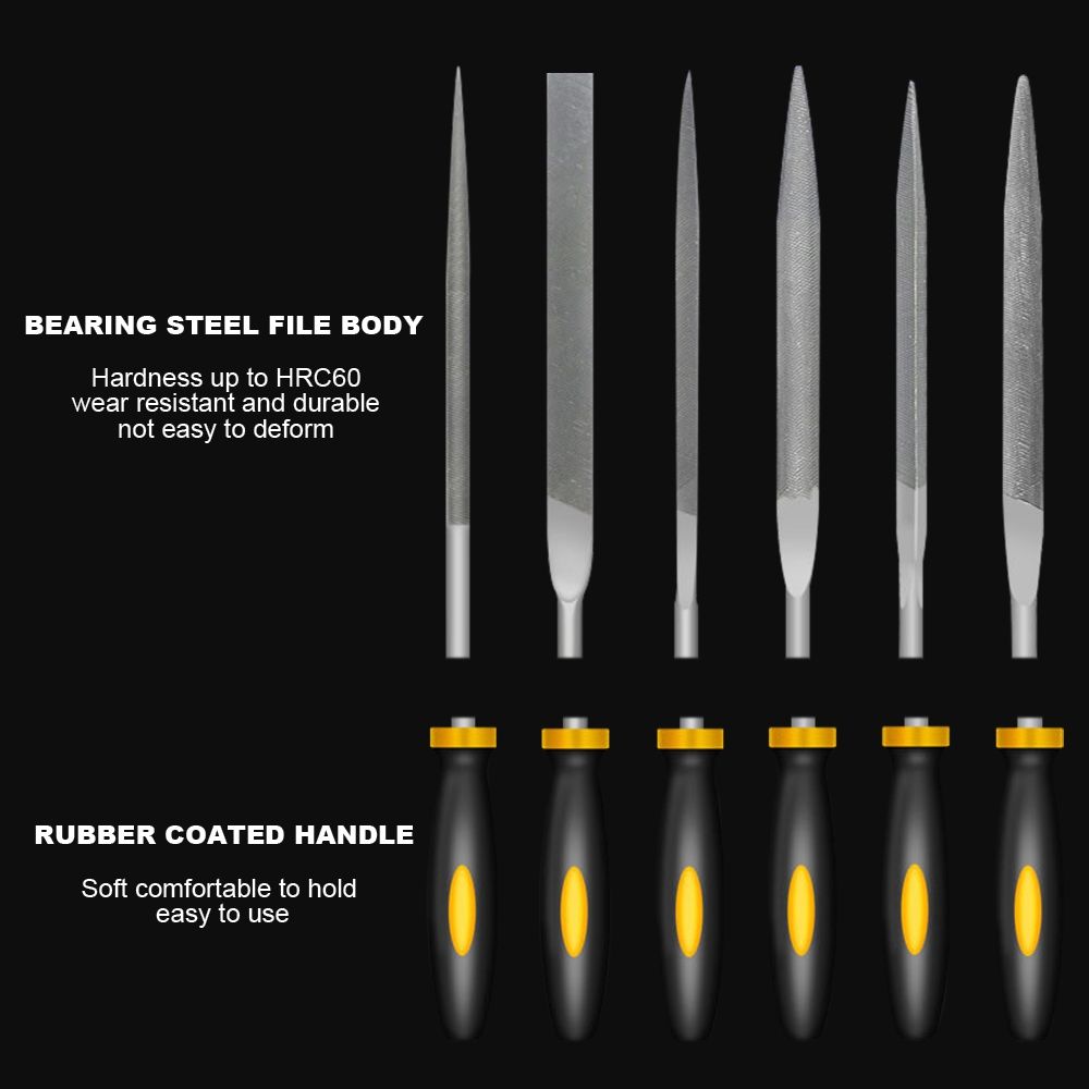 Carving Polishing For Stone Glass Needle Rasp Hand Tools File File Set File Steel Rasp