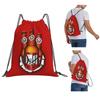 Duff Beer Backpacks Portable Drawstring Bags Sports Bag Book Bags for Travel School