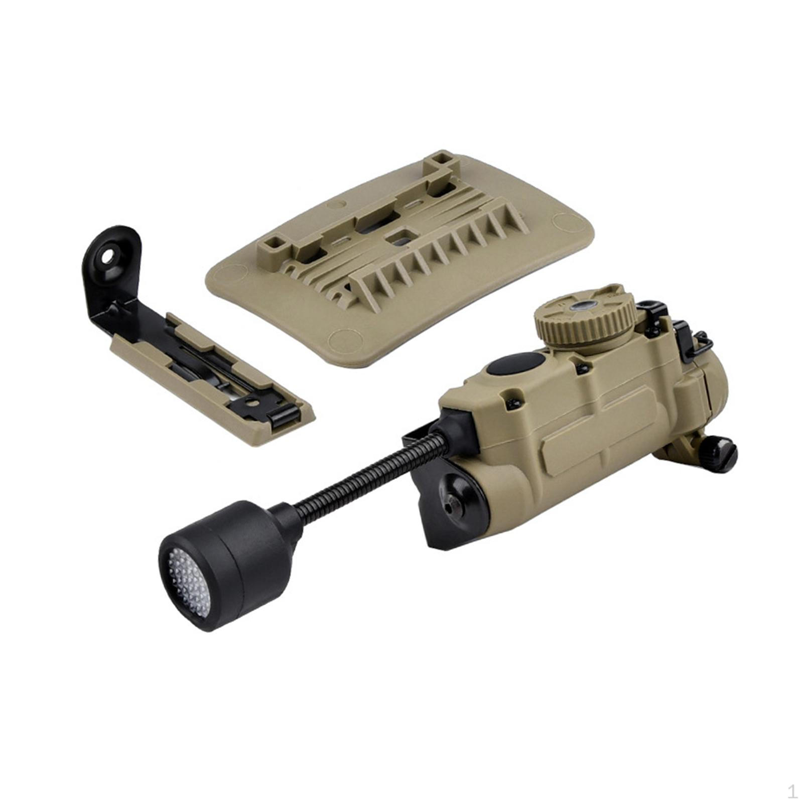 

Фонарик на шлем Вспомогательный осветительный прибор Многорежимный налобный фонарь хаки