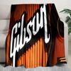 Guitar Print Blanket Soft Comfortable All Seasons Suitable Sofa Office Nap Travel Birthday Gift Christmas Present