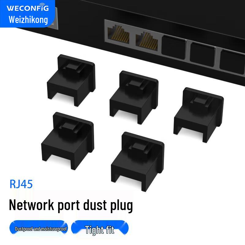 WECONFIG RJ45 Ethernet Port Dust Covers
