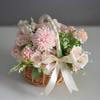 Woven Portable Flower Basket Handmade Natural Simulation Flower Basket Butterfly Festival Rattan Storage Basket
