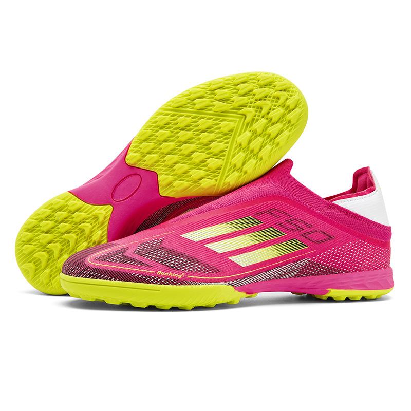 Scarpe da Calcio Ragazzi Tacchetti Chiodi Frantumati Scarpe da Ginnastica per Allenamento su Erba per Adulti