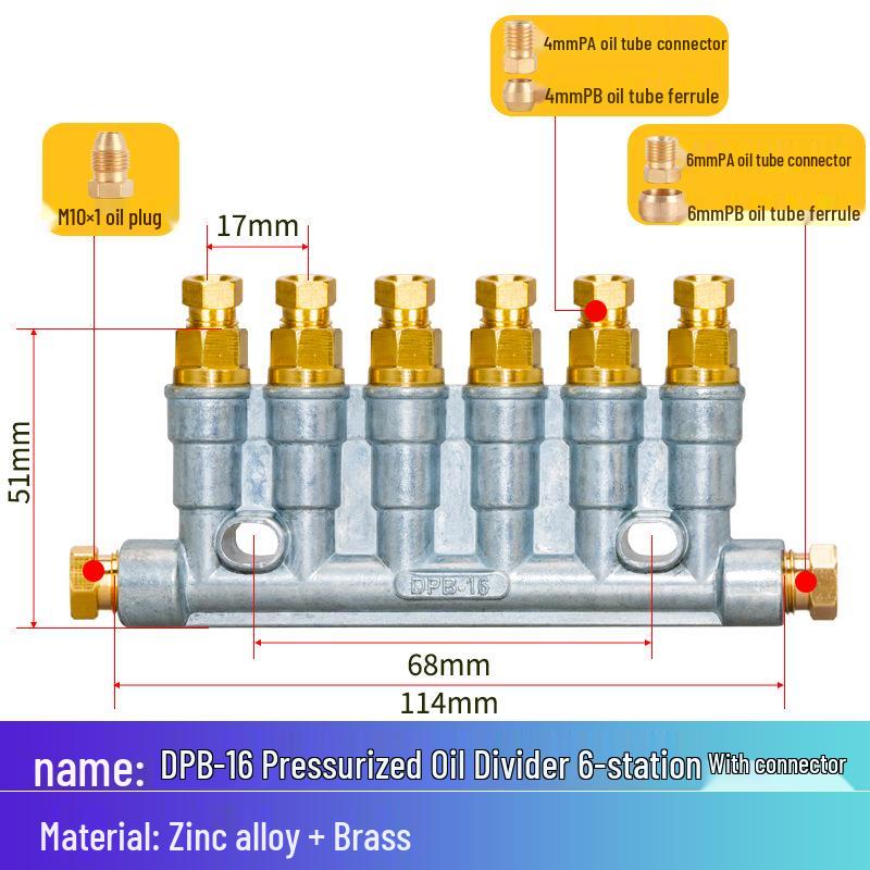 CNC Machining Center DPB-110 & DPB-18 Pressure Oil Drain and Metering Dispenser.