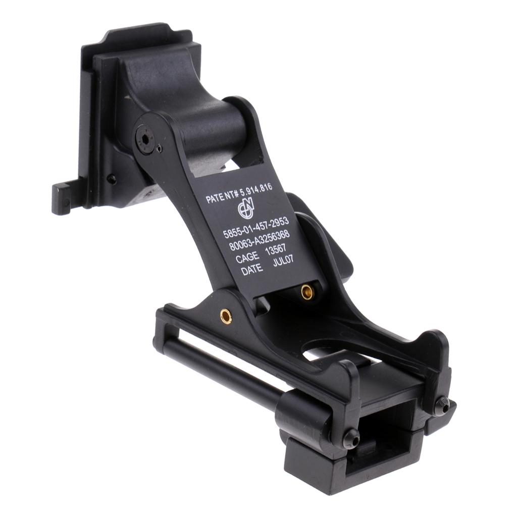 Easy Install Metal Goggles Holder Flip Up Down Adjustable Mount for PSV-14 Night Game Outdoor Sports