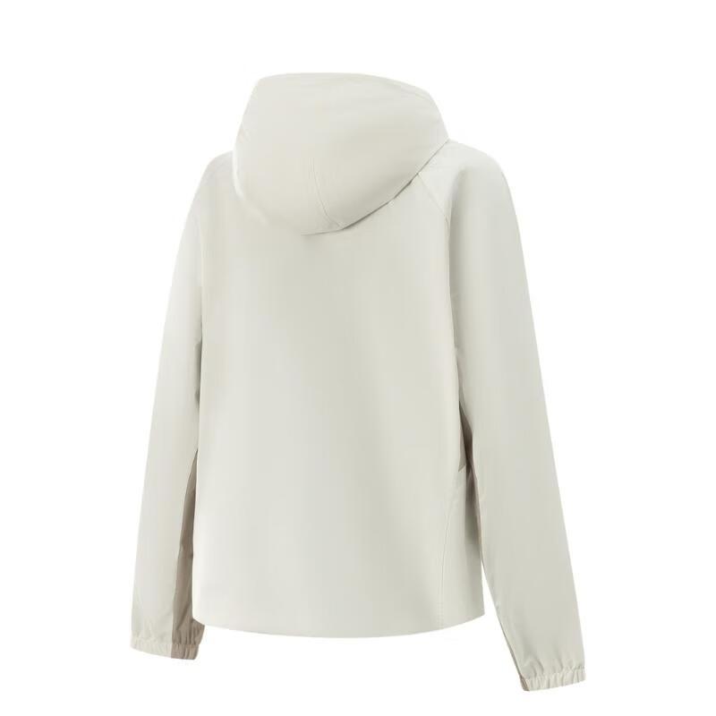 Li-Ning Color Block Sports Hooded Jacket Unisex Jackets Silver-Gray AFDV178-1